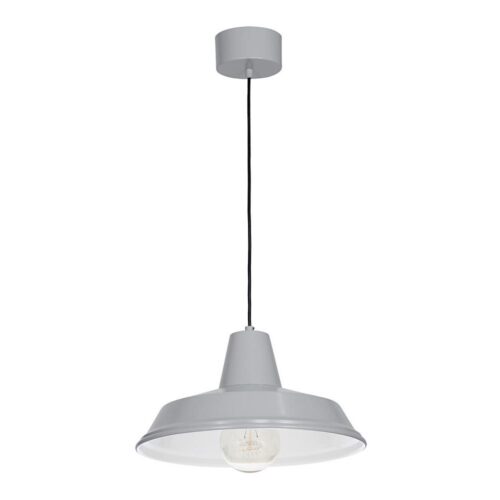 Csillár zsinóron CLASS 1xE27/15W/230V szürke