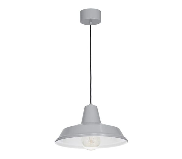 Csillár zsinóron CLASS 1xE27/15W/230V szürke