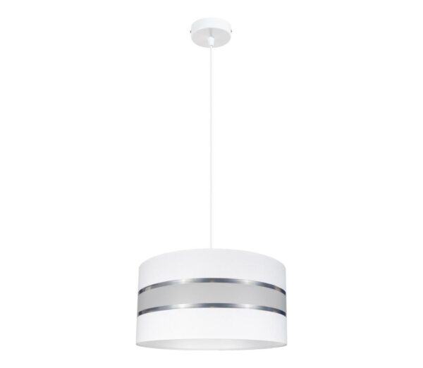 Csillár zsinóron CORAL 1xE27/60W/230V fehér
