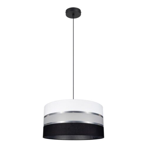 Csillár zsinóron CORAL 1xE27/60W/230V fekete