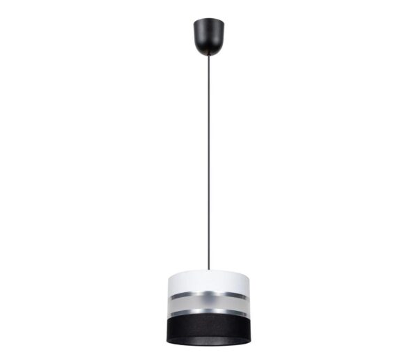 Csillár zsinóron CORAL 1xE27/60W/230V fekete