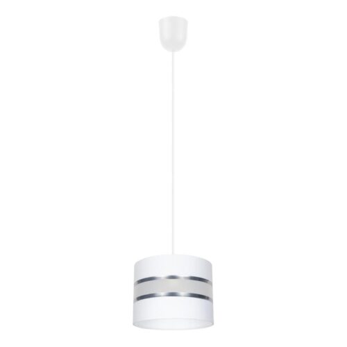 Csillár zsinóron CORAL S 1xE27/60W/230V fehér