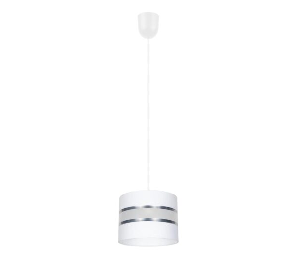 Csillár zsinóron CORAL S 1xE27/60W/230V fehér