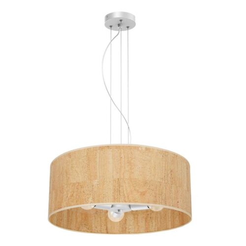 Csillár zsinóron CORK 3xE27/60W/230V
