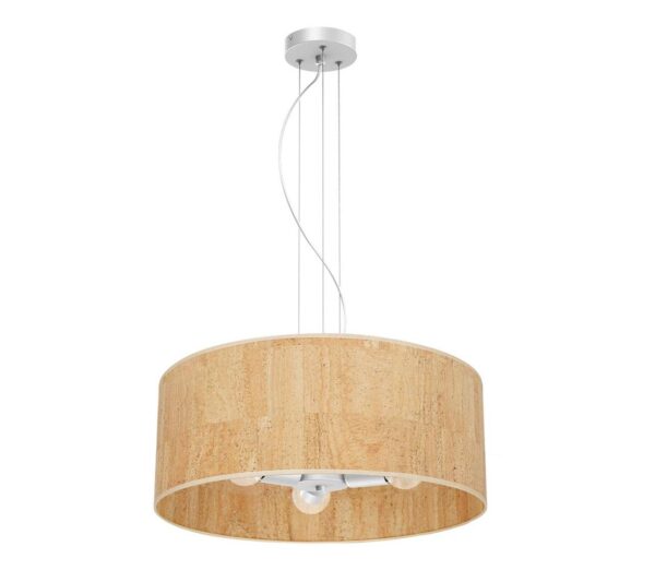 Csillár zsinóron CORK 3xE27/60W/230V
