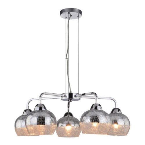 Csillár zsinóron CROMINA 5xE27/60W/230V