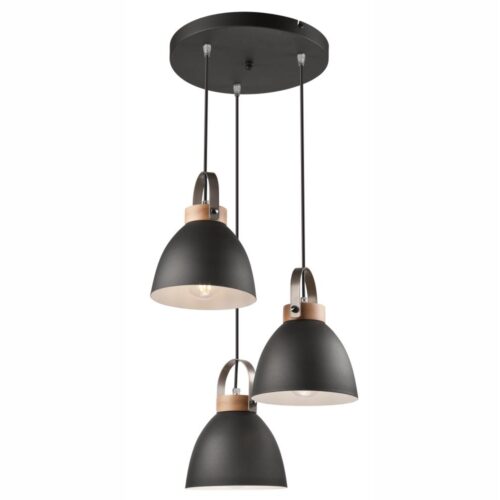 Csillár zsinóron DANIELLE 3xE27/60W/230V