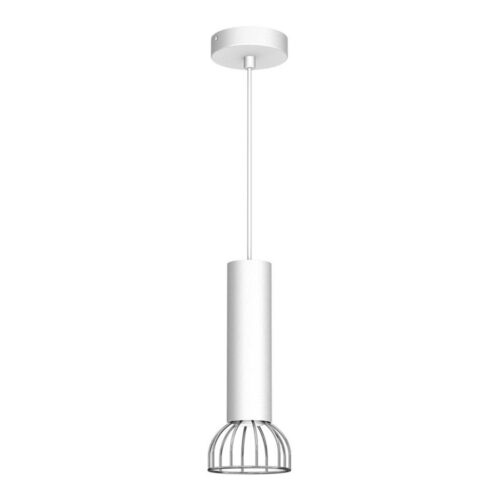 Csillár zsinóron DANTE 1xGU10/25W/230V ezüst/fényes króm