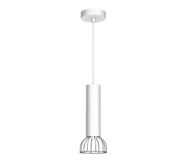 Csillár zsinóron DANTE 1xGU10/25W/230V ezüst/fényes króm