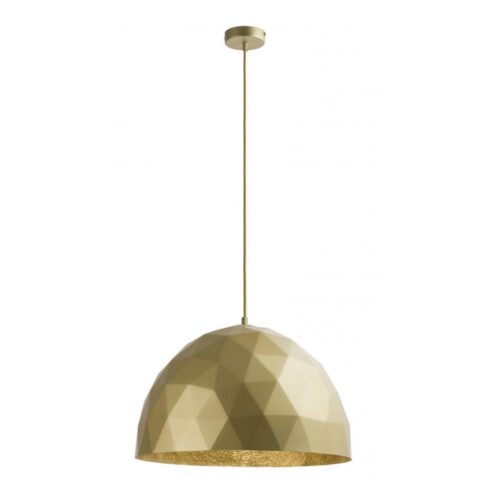 Csillár zsinóron DIAMENT 1xE27/60W/230V á. 50 cm arany