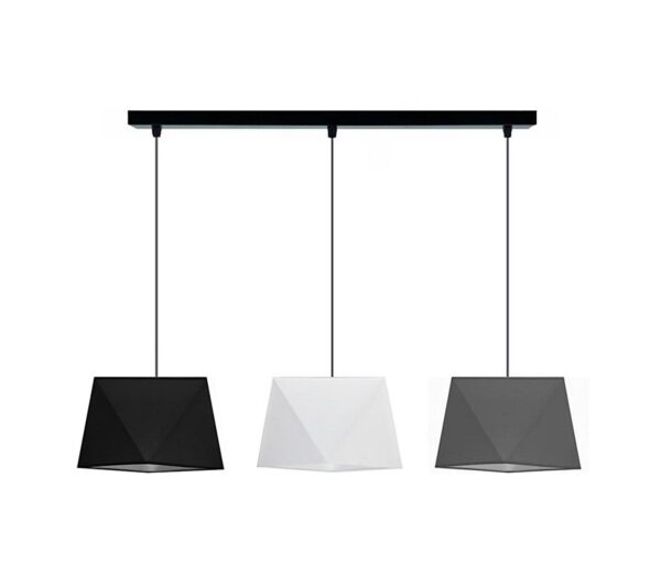 Csillár zsinóron DIAMENT 3xE27/60W/230V