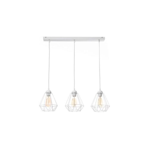 Csillár zsinóron DIAMENT MINI 3xE27/60W/230V