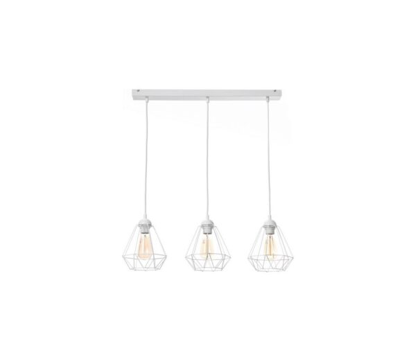 Csillár zsinóron DIAMENT MINI 3xE27/60W/230V