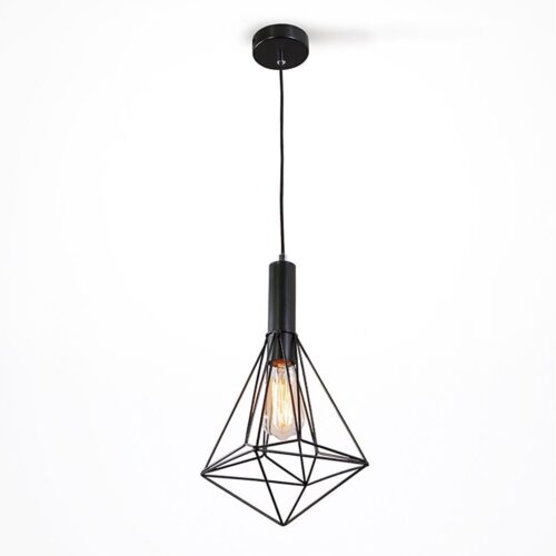 Csillár zsinóron DIAMOND 1xE27/60W/230V 25 cm