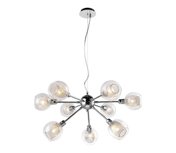 Csillár zsinóron DIXI 9xE14/40W/230V