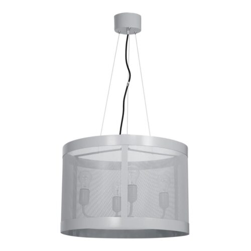 Csillár zsinóron DRUM 4xE27/60W/230V