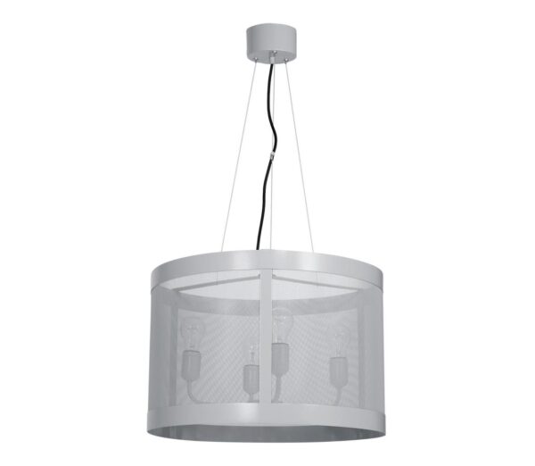 Csillár zsinóron DRUM 4xE27/60W/230V