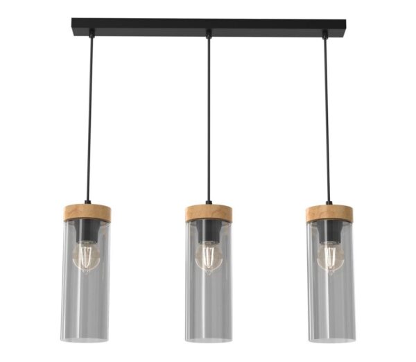 Csillár zsinóron ELICA 3xE27/60W/230V