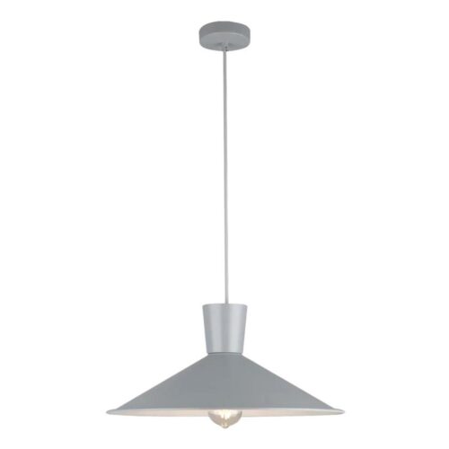Csillár zsinóron ELISTA 1xE27/60W/230V szürke