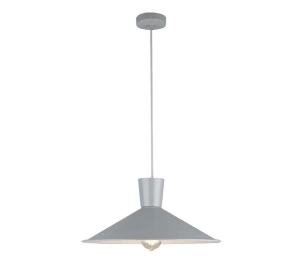 Csillár zsinóron ELISTA 1xE27/60W/230V szürke