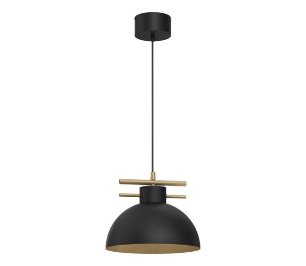 Csillár zsinóron ESTATE 1xE27/15W/230V fekete