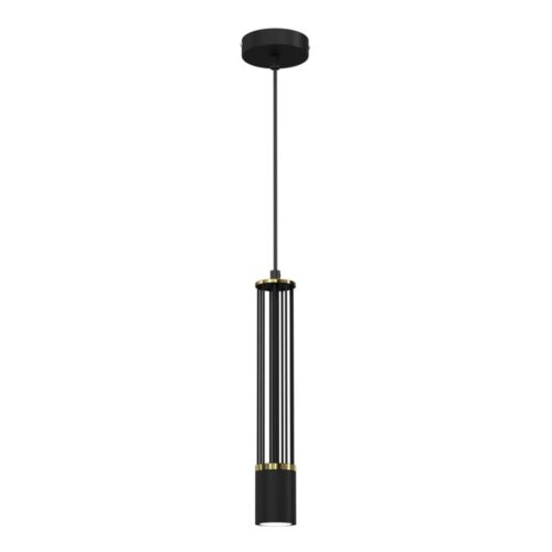Csillár zsinóron ESTILO 1xGU10/40W/230V fekete
