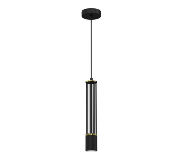Csillár zsinóron ESTILO 1xGU10/40W/230V fekete