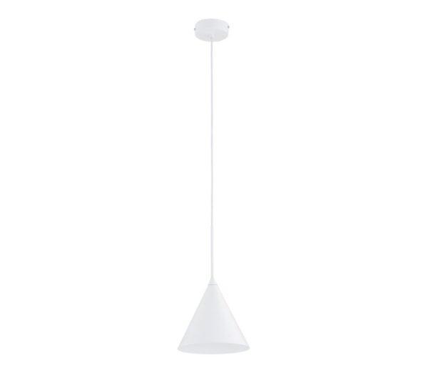 Csillár zsinóron FABO 1xE27/15W/230V fehér