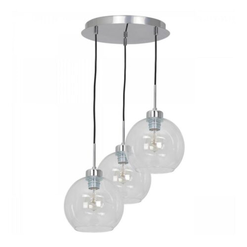 Csillár zsinóron FILL 3xE27/60W/230V kerek