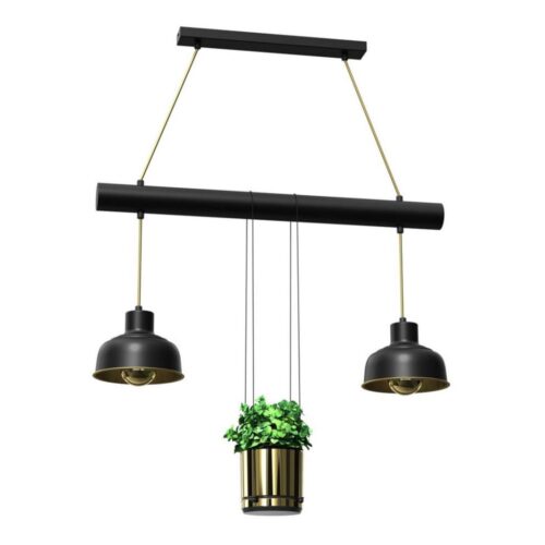 Csillár zsinóron FLORA 2xE27/60W/230V