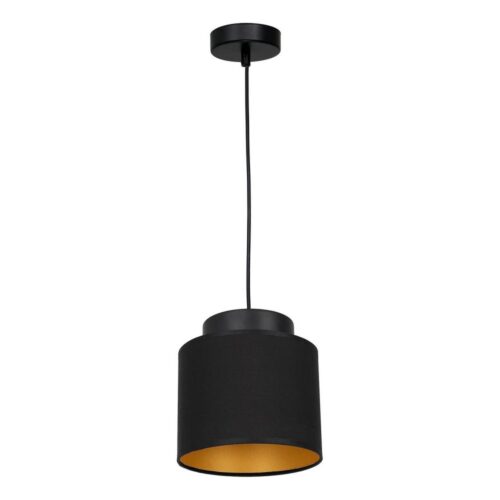 Csillár zsinóron FRODI 1xE27/60W/230V fekete