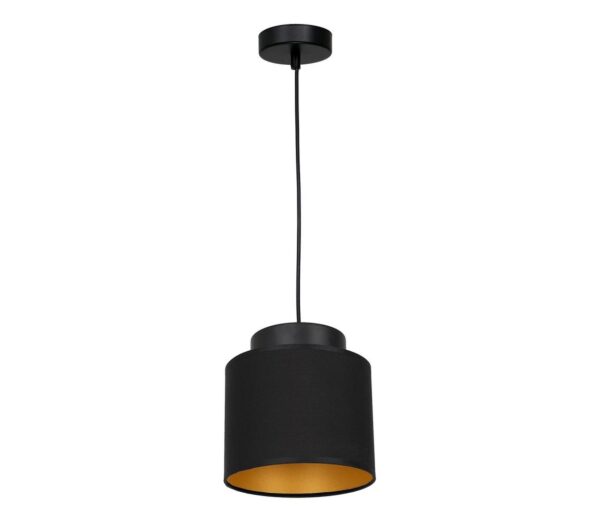Csillár zsinóron FRODI 1xE27/60W/230V fekete