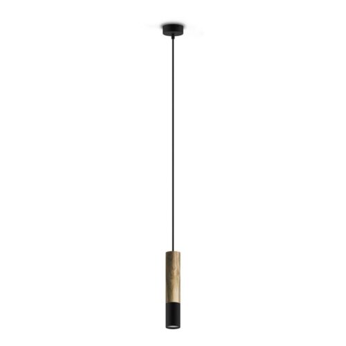 Csillár zsinóron GLEIZ WOOD 1xGU10/35W/230V