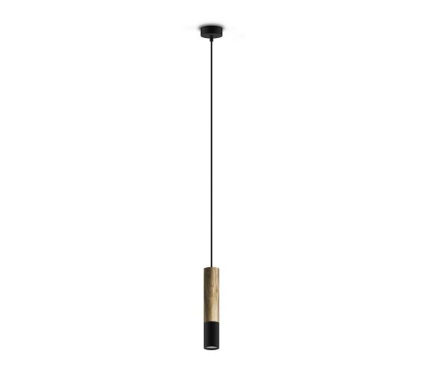 Csillár zsinóron GLEIZ WOOD 1xGU10/35W/230V