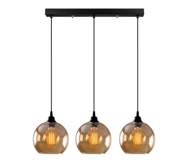 Csillár zsinóron GOLD 3xE27/40W/230V