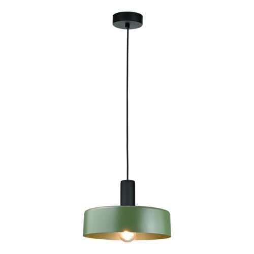 Keter Lighting Csillár zsinóron HAKI 1xE27/60W/230V zöld/fekete
