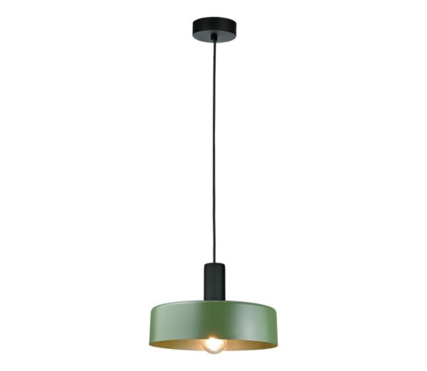 Keter Lighting Csillár zsinóron HAKI 1xE27/60W/230V zöld/fekete