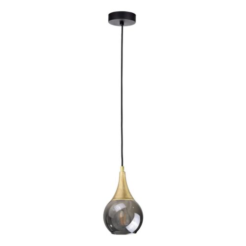 Keter Lighting Csillár zsinóron LACRIMA SMOKY 1xE27/60W/230V