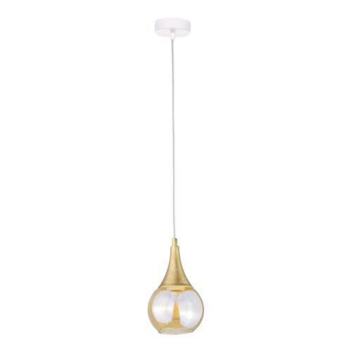 Keter Lighting Csillár zsinóron LACRIMA WHITE 1xE27/60W/230V