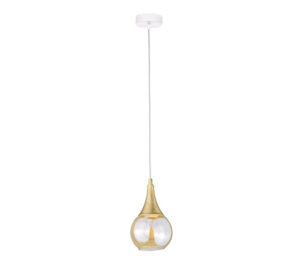 Keter Lighting Csillár zsinóron LACRIMA WHITE 1xE27/60W/230V