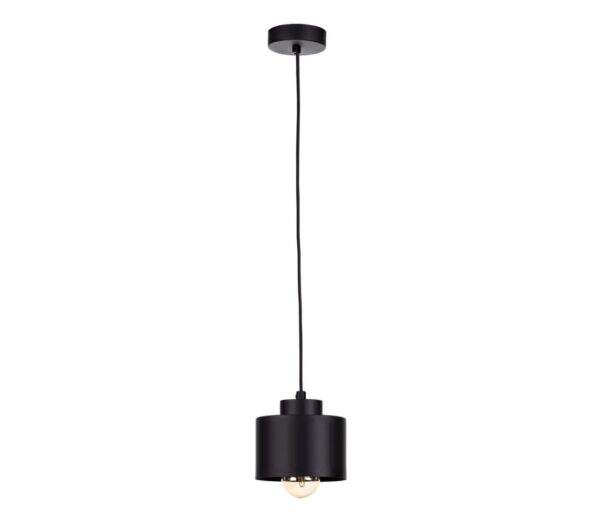 Keter Lighting Csillár zsinóron SIMPLY BLACK 1xE27/60W/230V