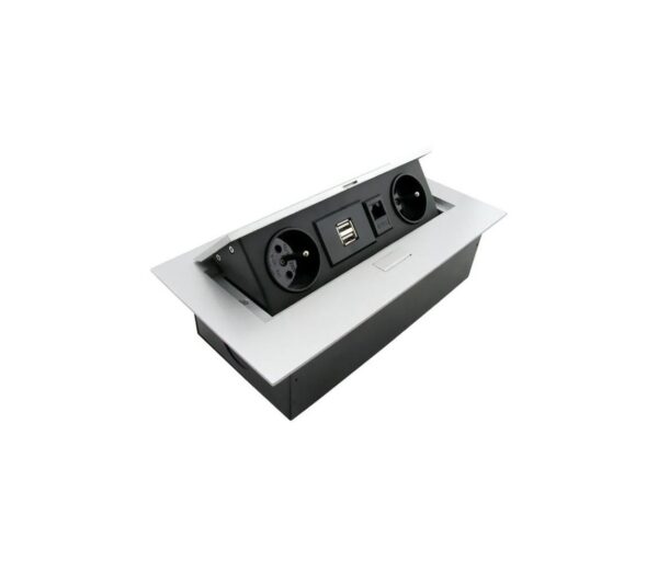 Dugaljsáv 2x230V/2xUSB/1xRJ45