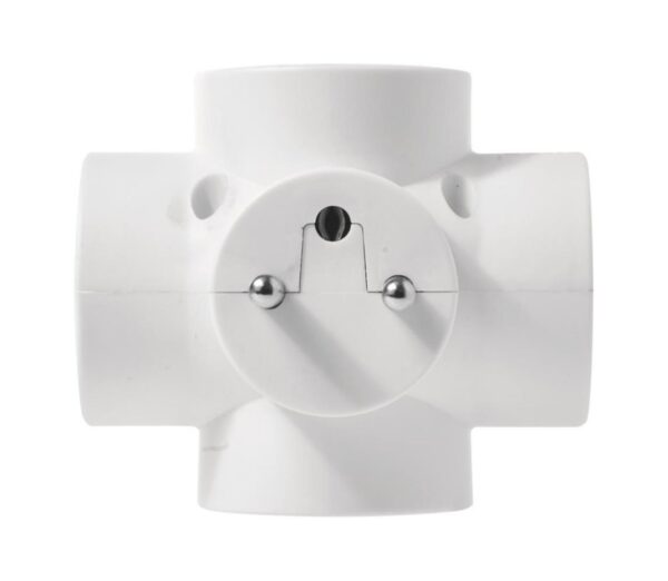 Elosztó 4x10A/250V kerek