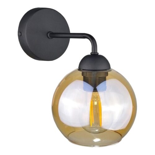 Keter Lighting Fali lámpa MELLE BLACK 1xE27/60W/230V