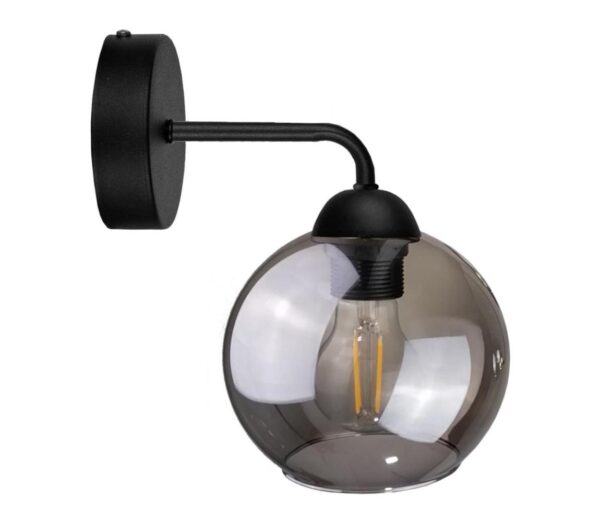 Keter Lighting Fali lámpa OSMO 1xE27/60W/230V fekete