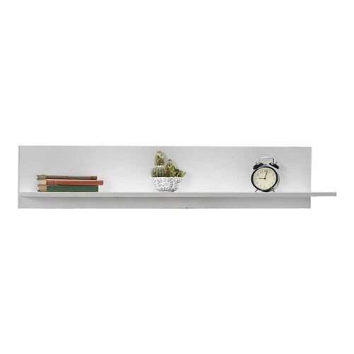 Adore Furniture Fali polc 25x120 cm fehér