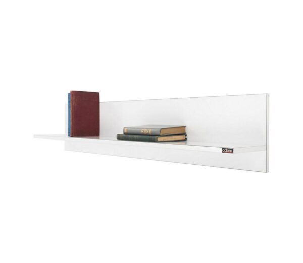 Adore Furniture Fali polc 25x120 cm fehér