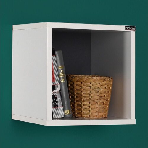 Adore Furniture Fali polc 33x33 cm fehér