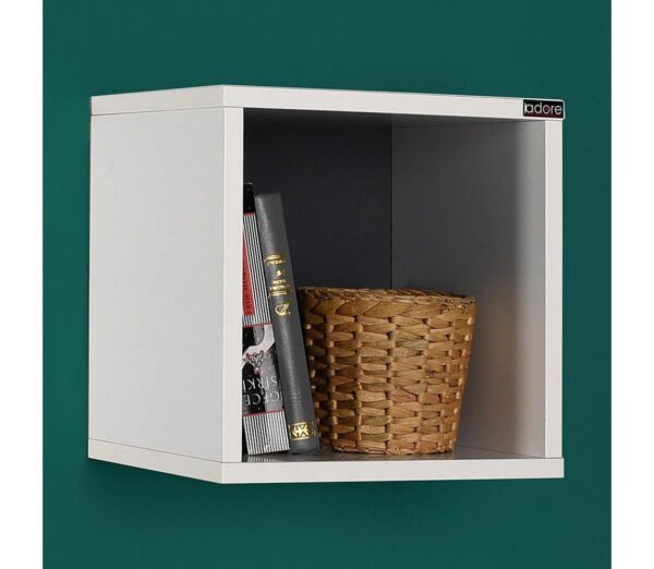 Adore Furniture Fali polc 33x33 cm fehér