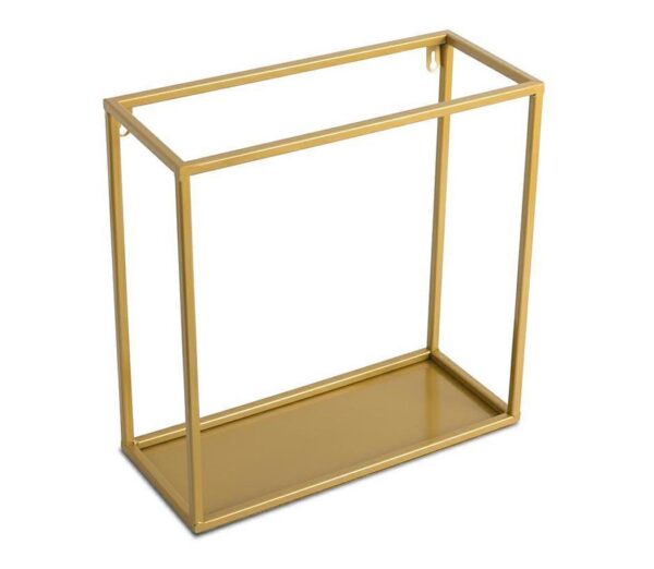 HowHomely Fali polc 35x35 cm arany